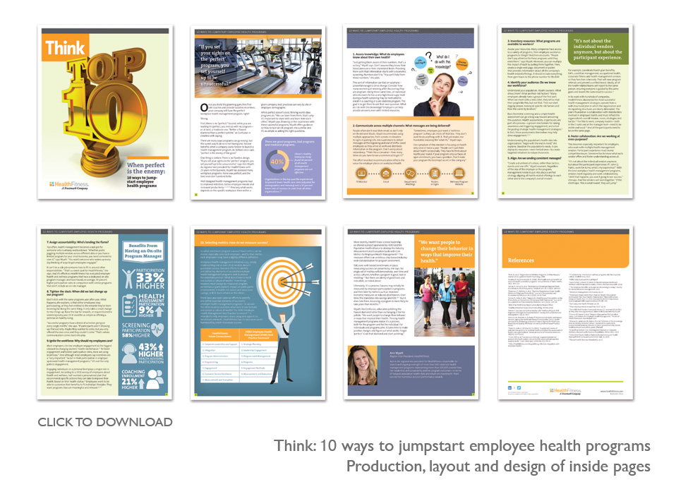 10 ways to jumpstart employee health programs